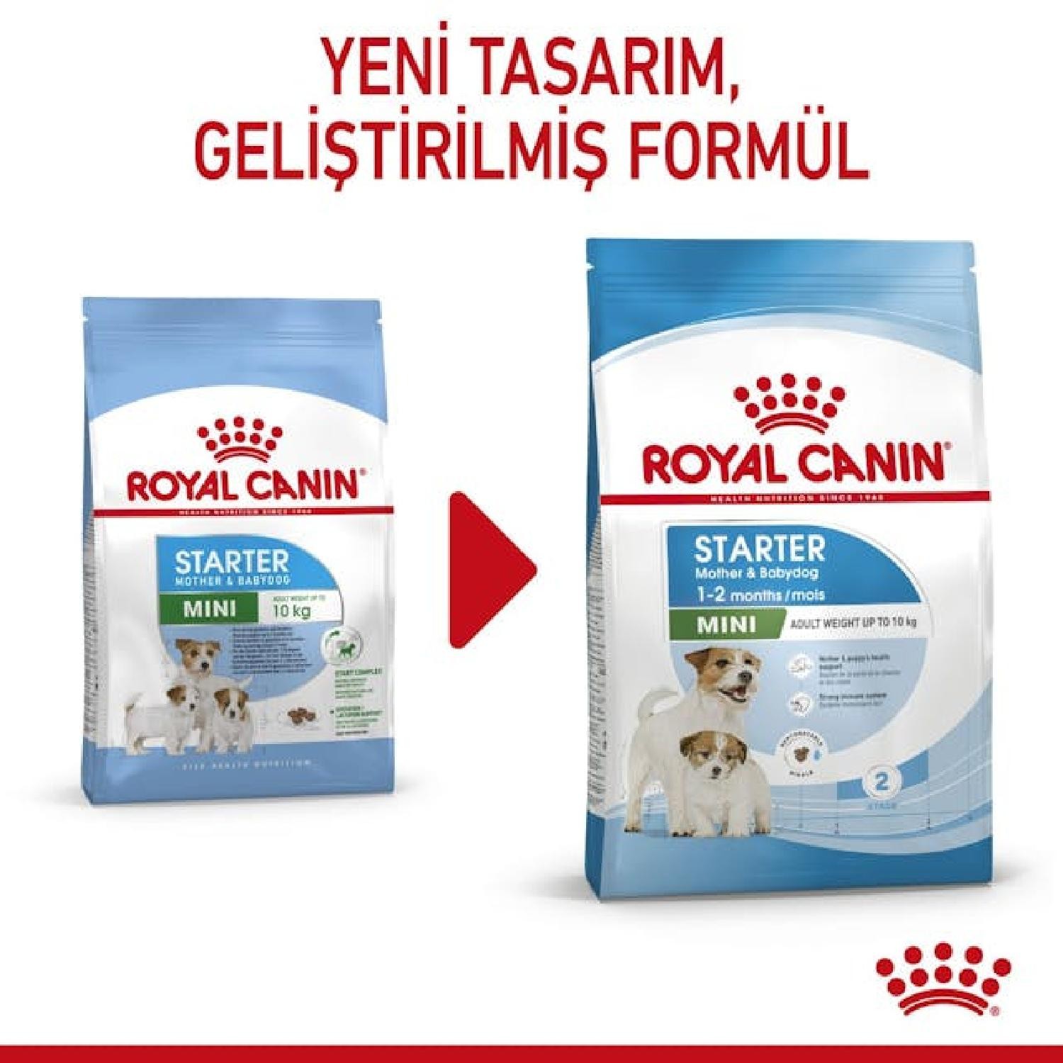 Royal Canin Starter Mother&Babydog Gebe/Laktasyondaki Anne ve Yavru Köpekler için Kuru Köpek Maması 4kg