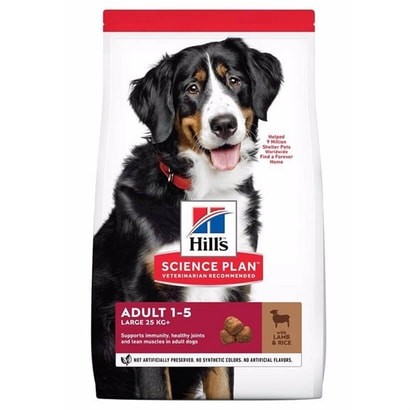 Hill's SP Kuzulu ve Pirinçli Büyük Irk Yetişkin Köpek Maması 14KG