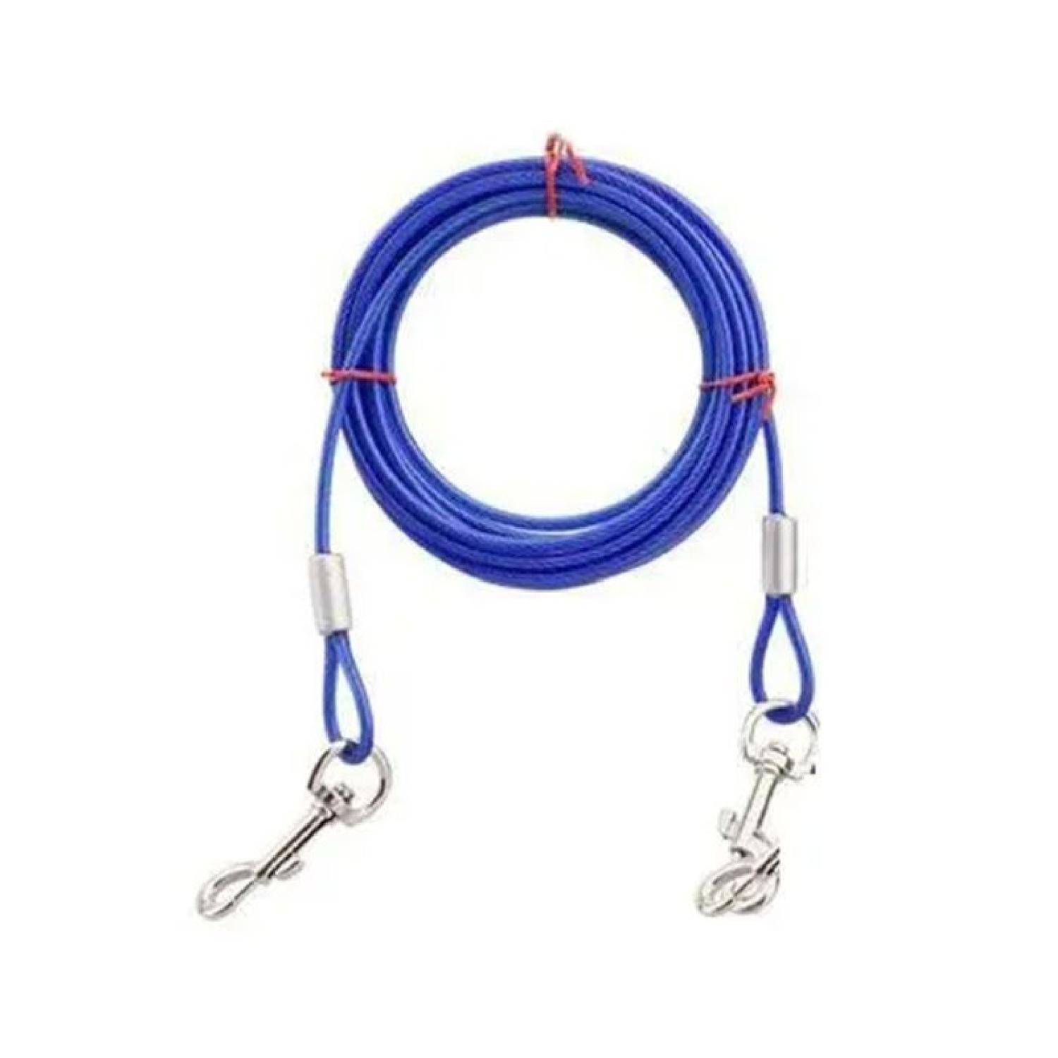 Pawise Köpek Bağlama 4,5M (27Kg Kadar)Kırmızı/Mavi