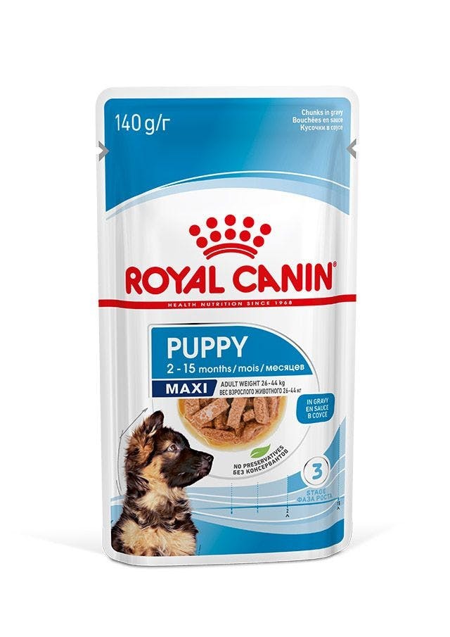 Royal Canin Büyük Irklar için Yavru Yaş Köpek Maması 140g