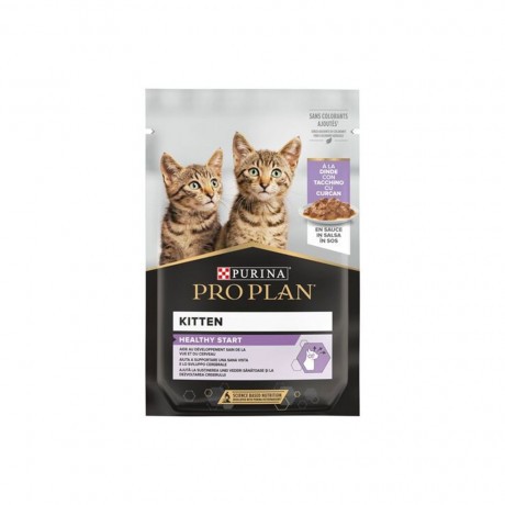 Pro Plan Pouch Sos İçinde Hindili Yavru Kedi Konservesi 85gr (10'lu)