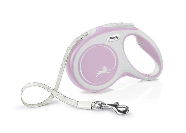 Flexi New Comfort M Beden Pembe 5MT Şerit Tasma