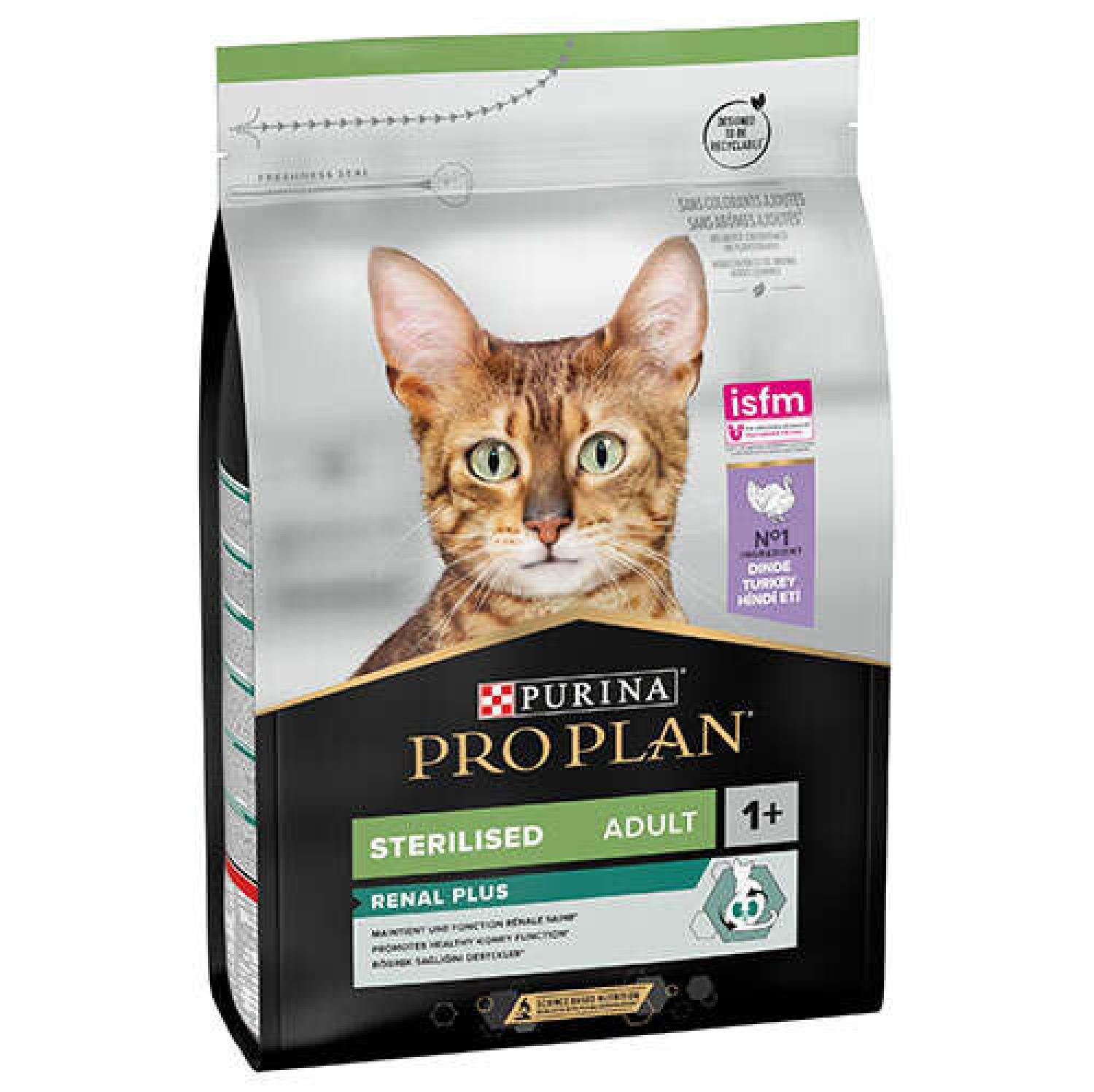 Pro Plan Sterilised Renal Hindi Etli Kısırlaştırılmış Kedi Maması 3 Kg