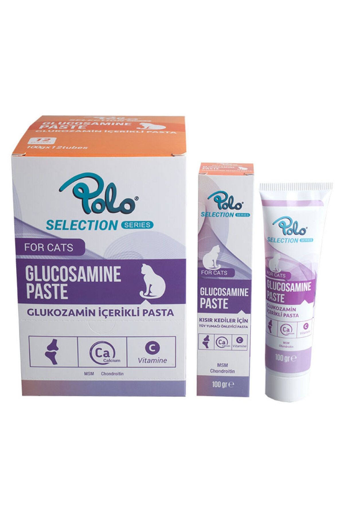 Glucosamine Paste Eklem Sağlığı Ve Tüy Yumağı Önleyici Kedi Macunu 100gr