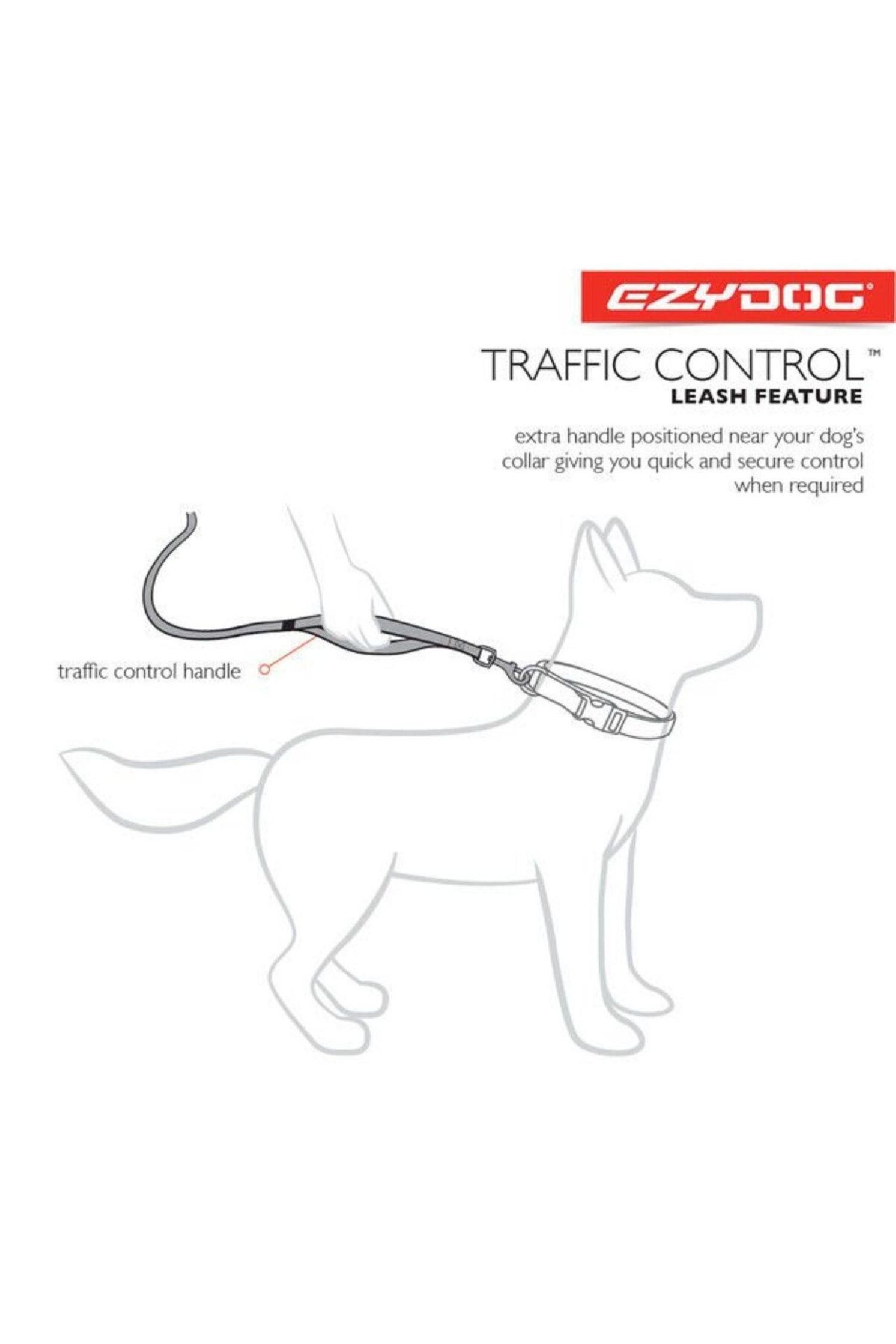 Ezydog Soft Trainer Lite Egitmen Köpek Sevk Kayisi 180 Cm - Mavi