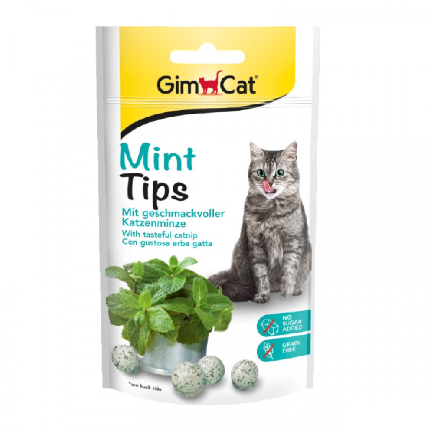 Gimcat Kedi Ödül Tableti Mint Tips 40gr