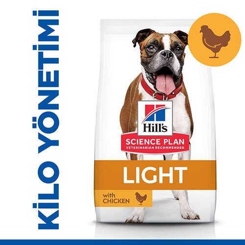 Hill's SP Light Tavuklu Orta Irk Yetişkin Köpek Maması 14KG