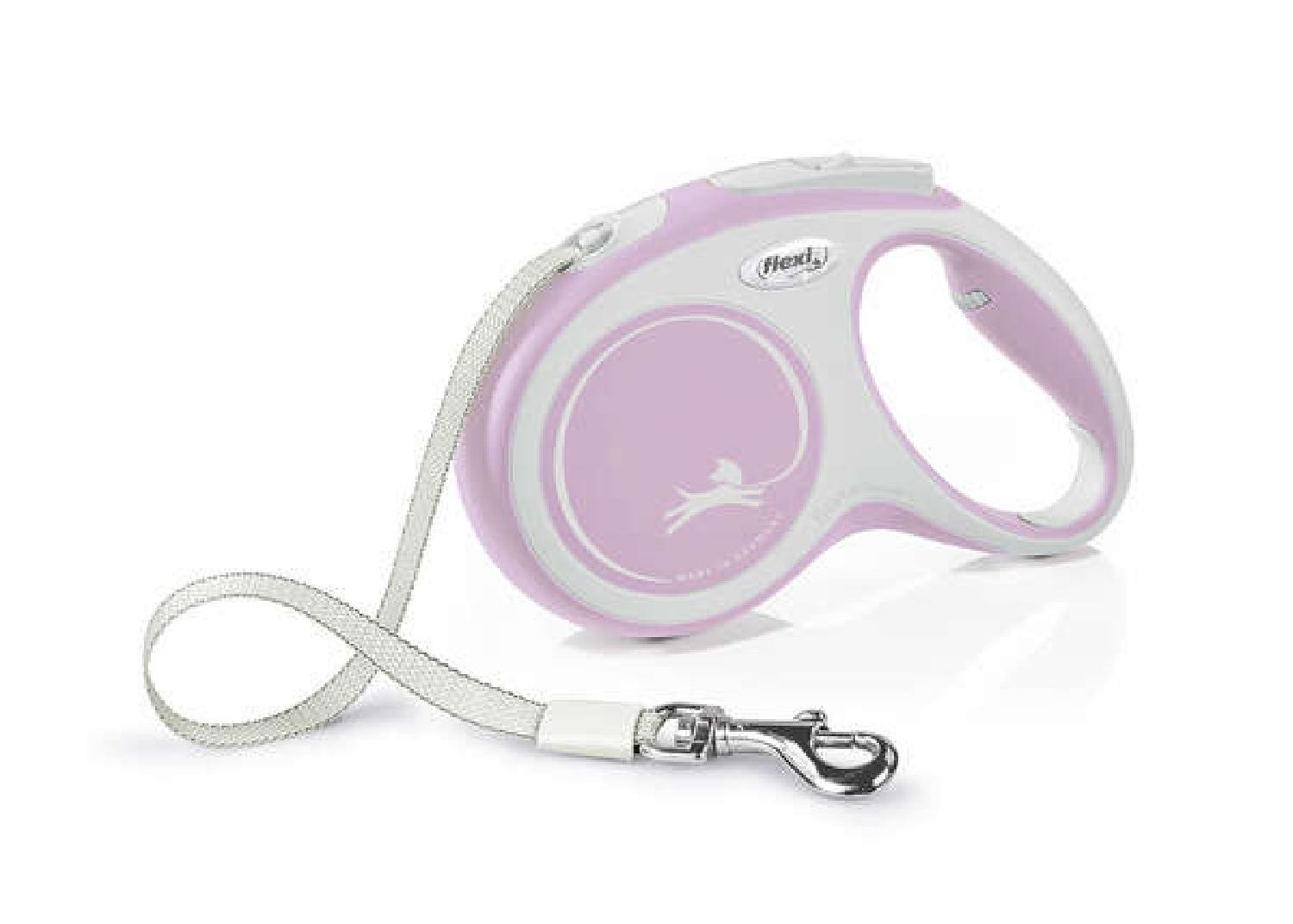 Flexi New Comfort M Beden 5MT Şerit Tasma - Pembe