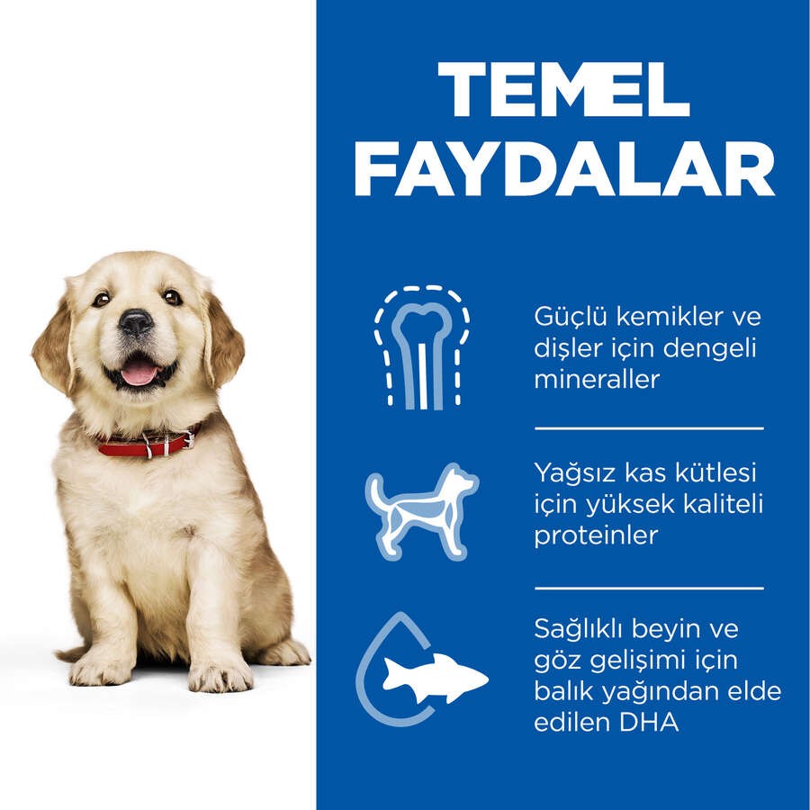 Hill's SP Tavuklu Büyük Irk Yavru Köpek Maması 2.5KG