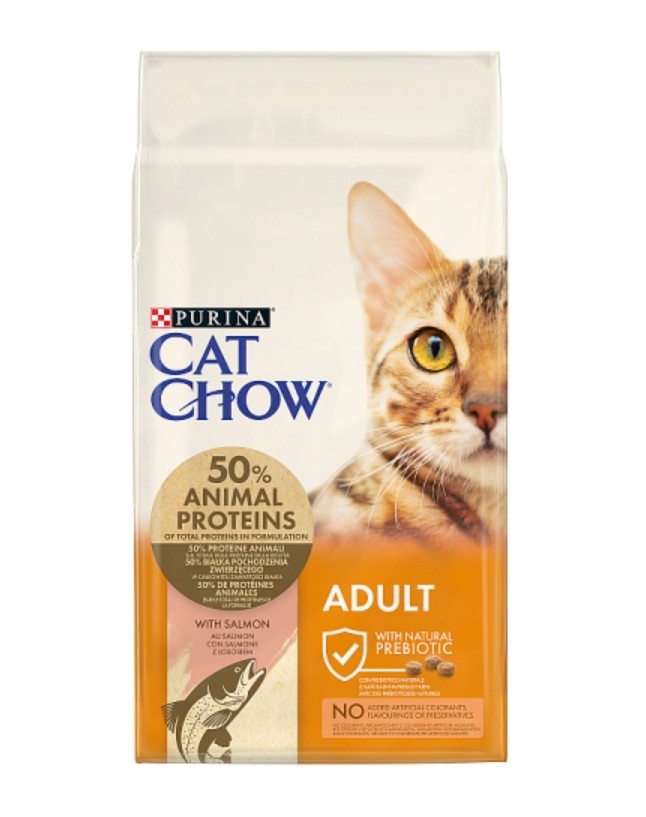 Cat Chow Somonlu ve Ton Balıklı Yetişkin Kedi Maması 15kg