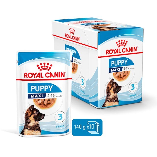 Royal Canin Büyük Irklar için Yavru Yaş Köpek Maması 140g