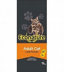 Econature Yetişkin Kuzulu Kuru Kedi Maması 15 Kg