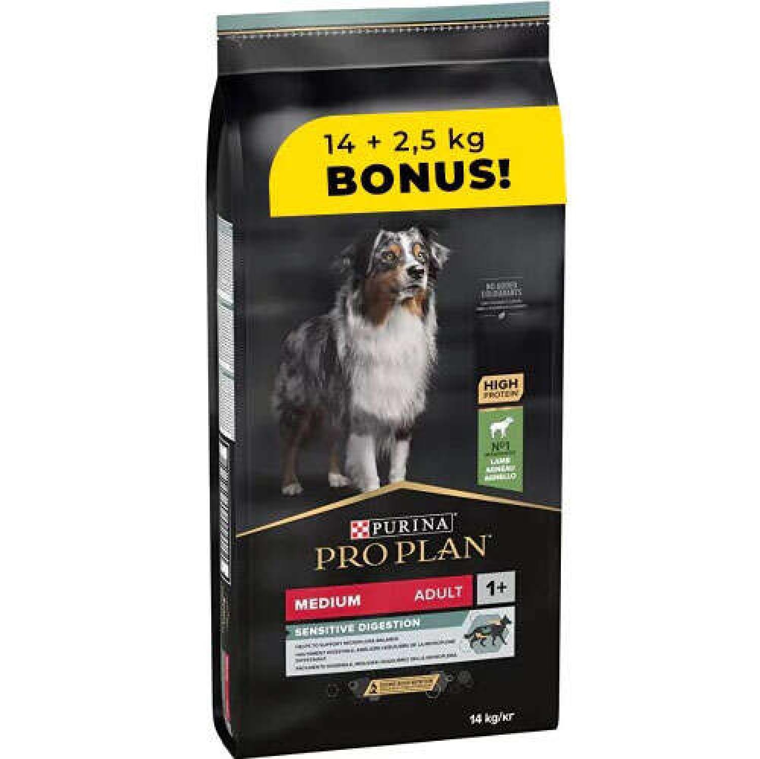 Pro Plan Kuzu Etli Yetişkin Kuru Köpek Maması 14+2.5 Kg