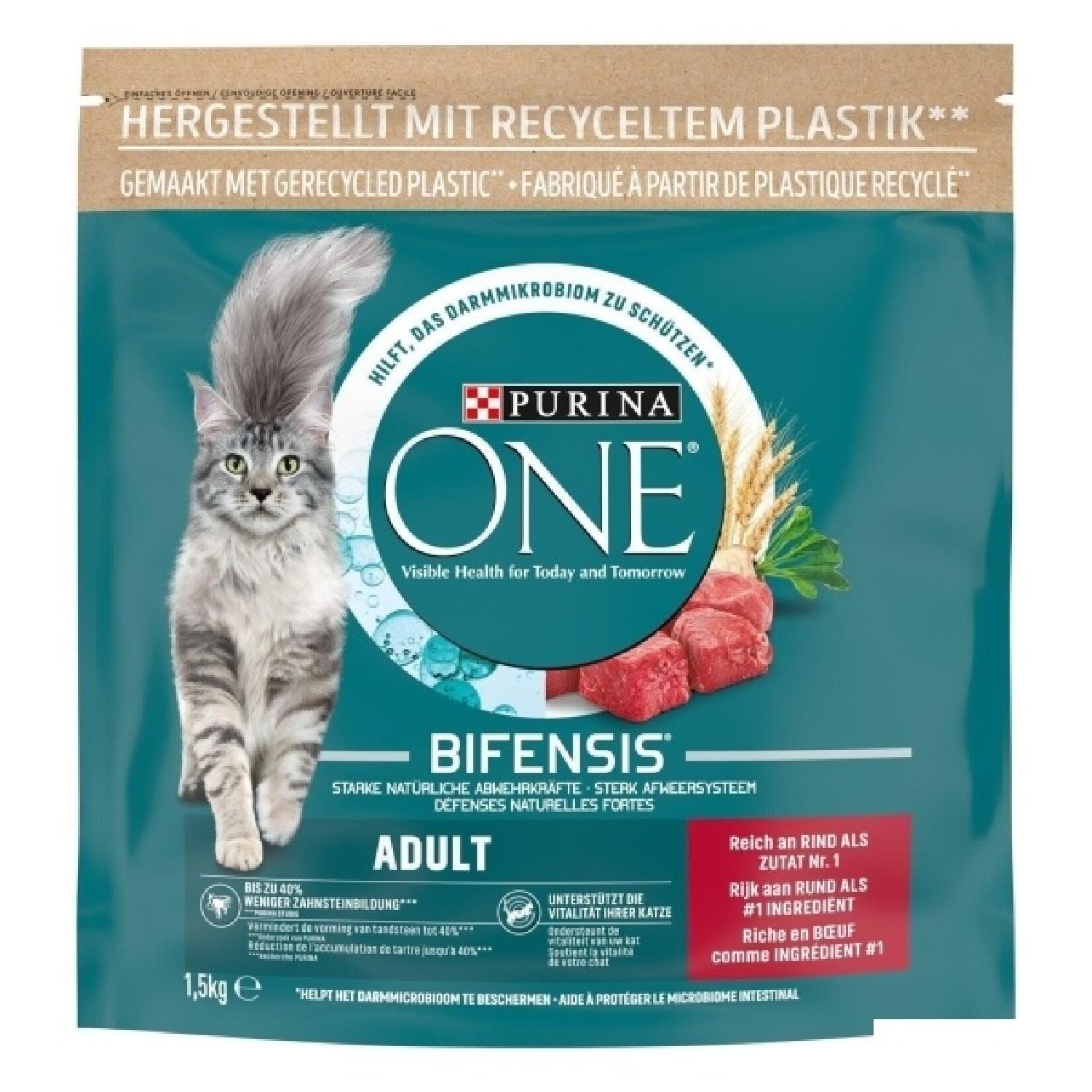 Purina One Sığır Etli Yetişkin Kedi Maması 1,5kg