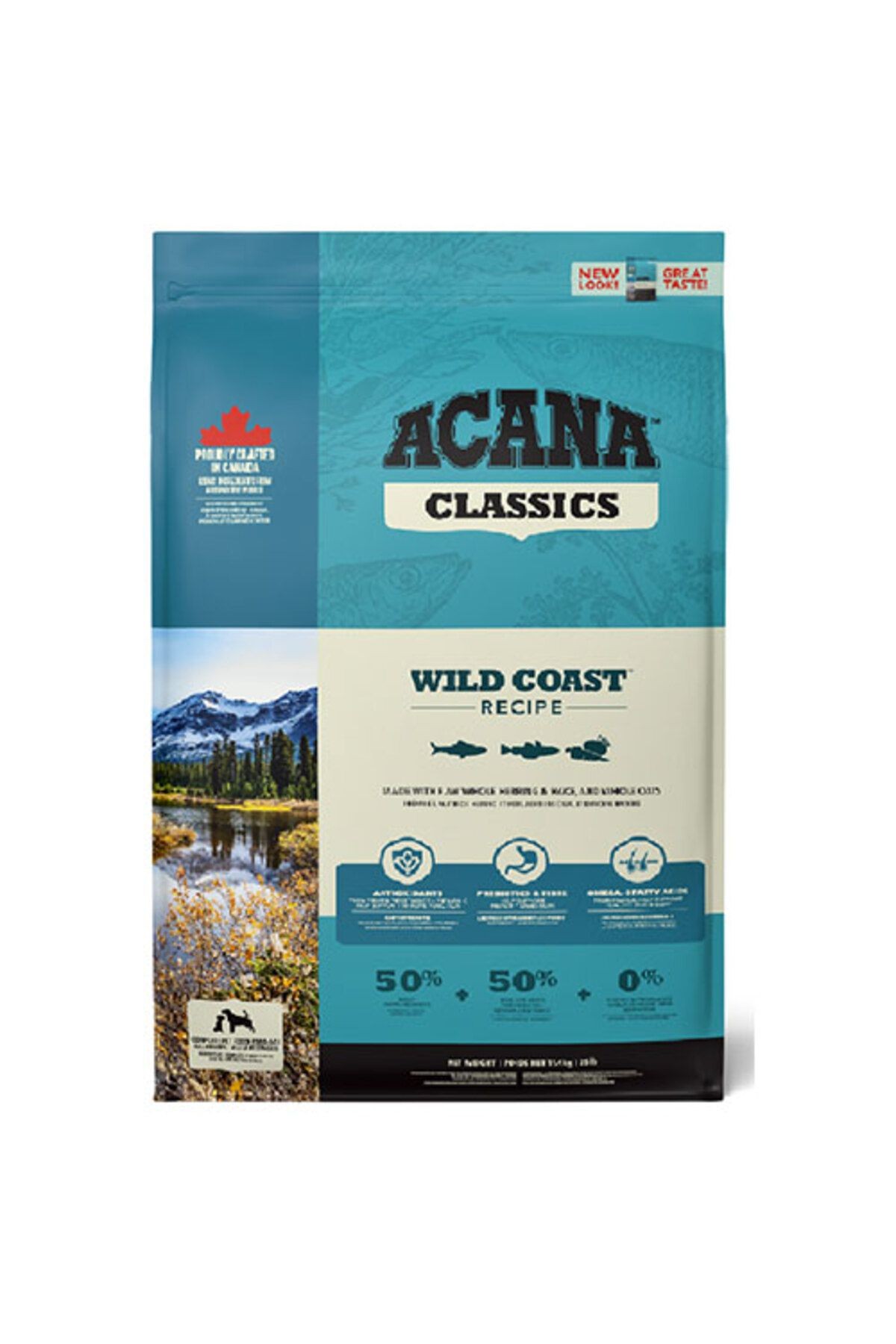 Classics Wild Coast Balıklı Düşük Tahıllı Köpek Maması Tüm Irk Ve Yaşam Evreleri 9,7 Kg
