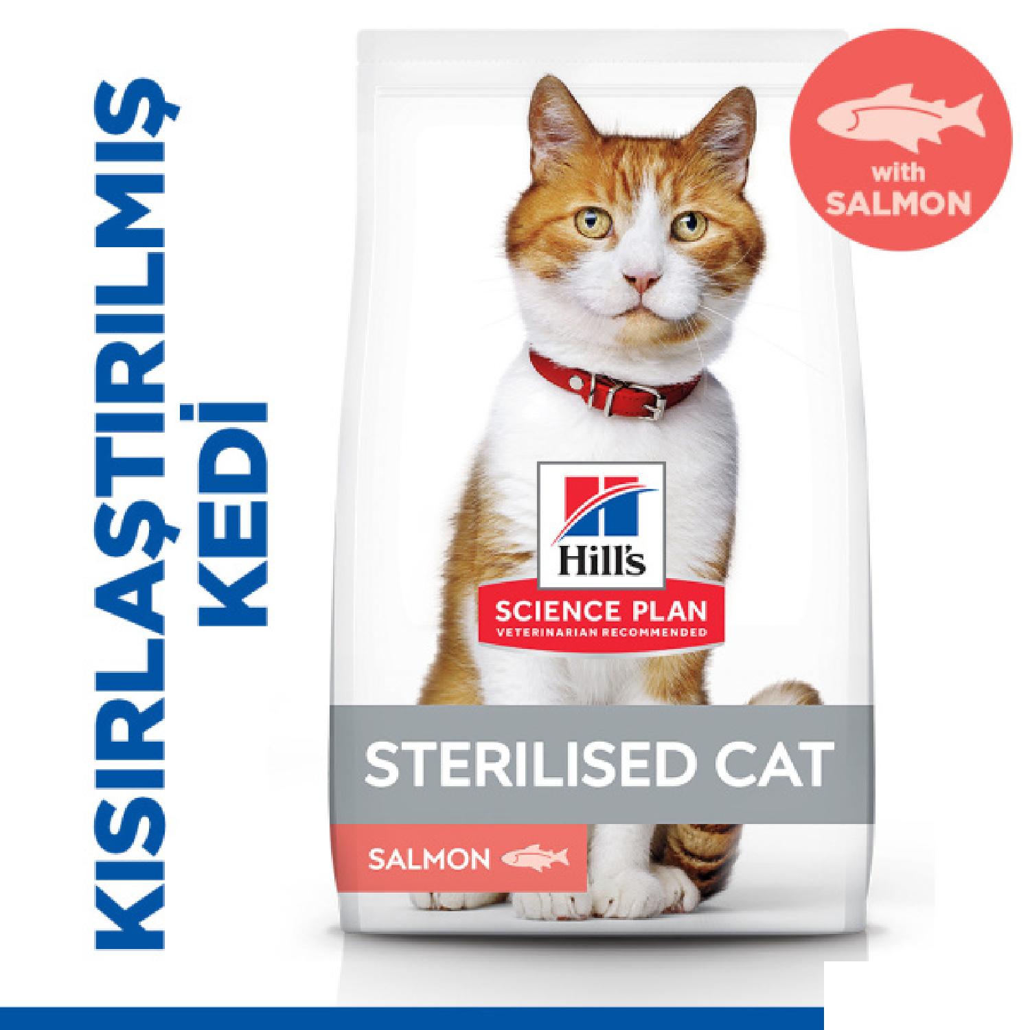 Hill's SP Somonlu Kısırlaştırılmış Kedi Maması 15KG