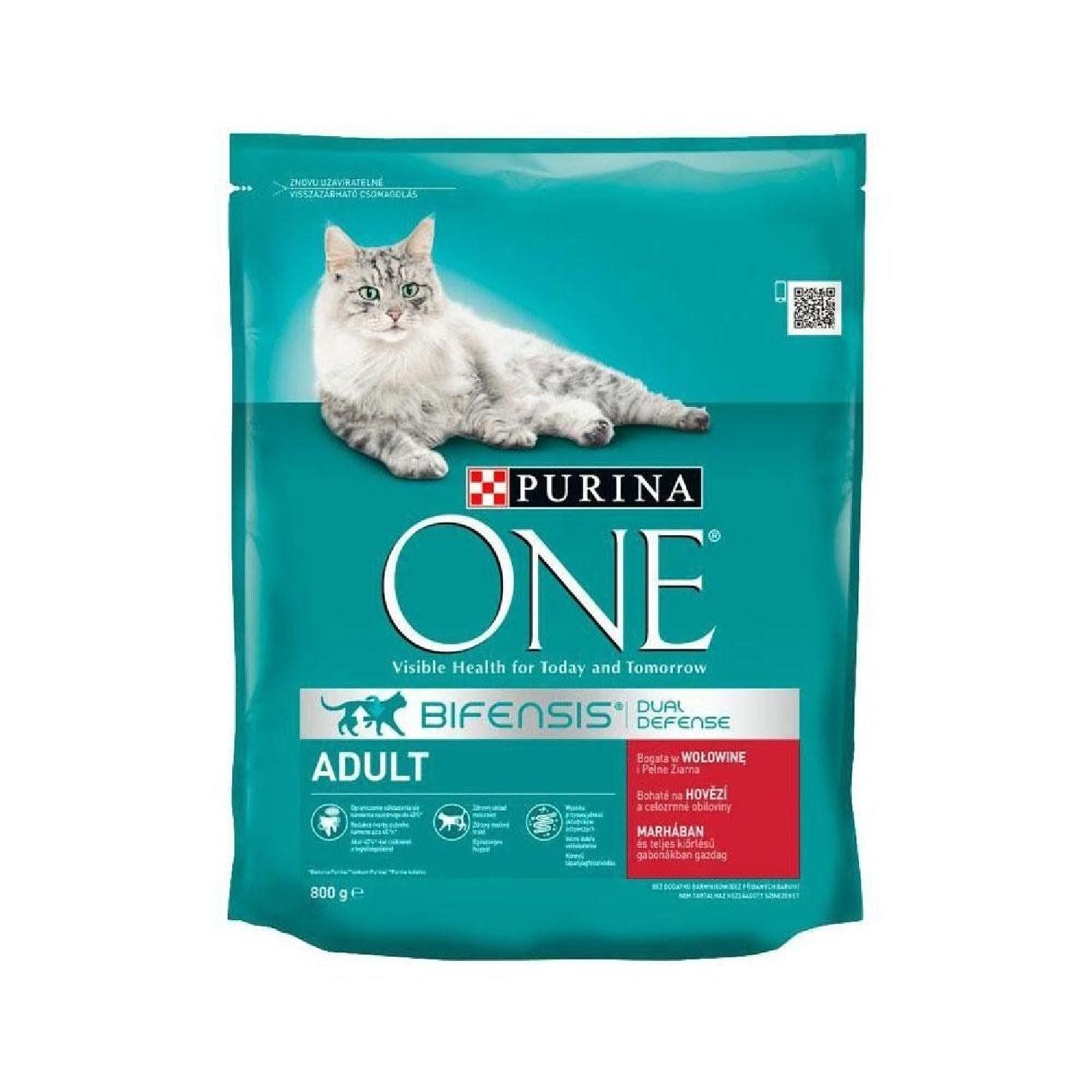 Purina One Sığır Etli Yetişkin Kedi Maması 800gr