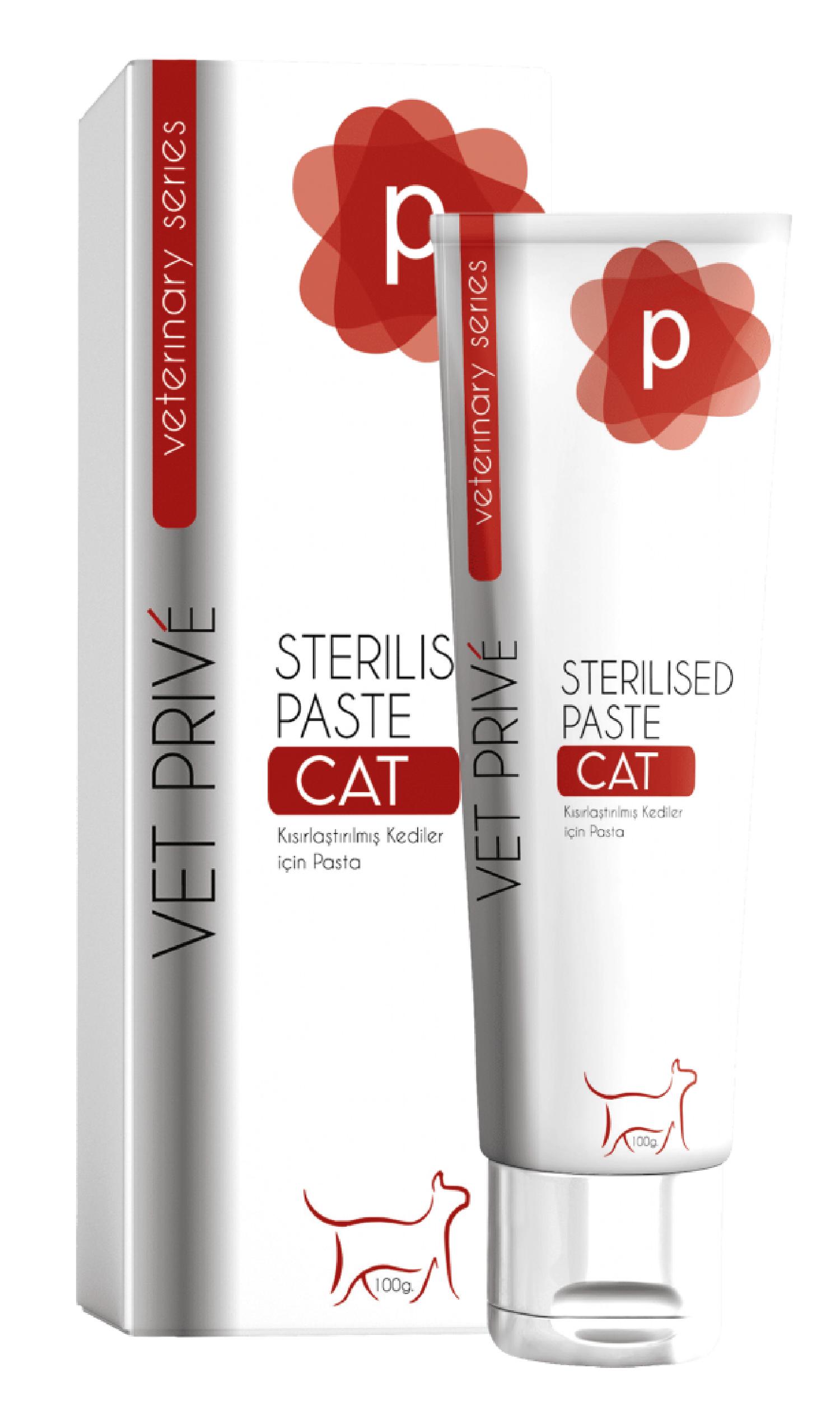 Vet Prive Sterilised Paste / Kısırlaştırılmış C Pasta 100 Gr