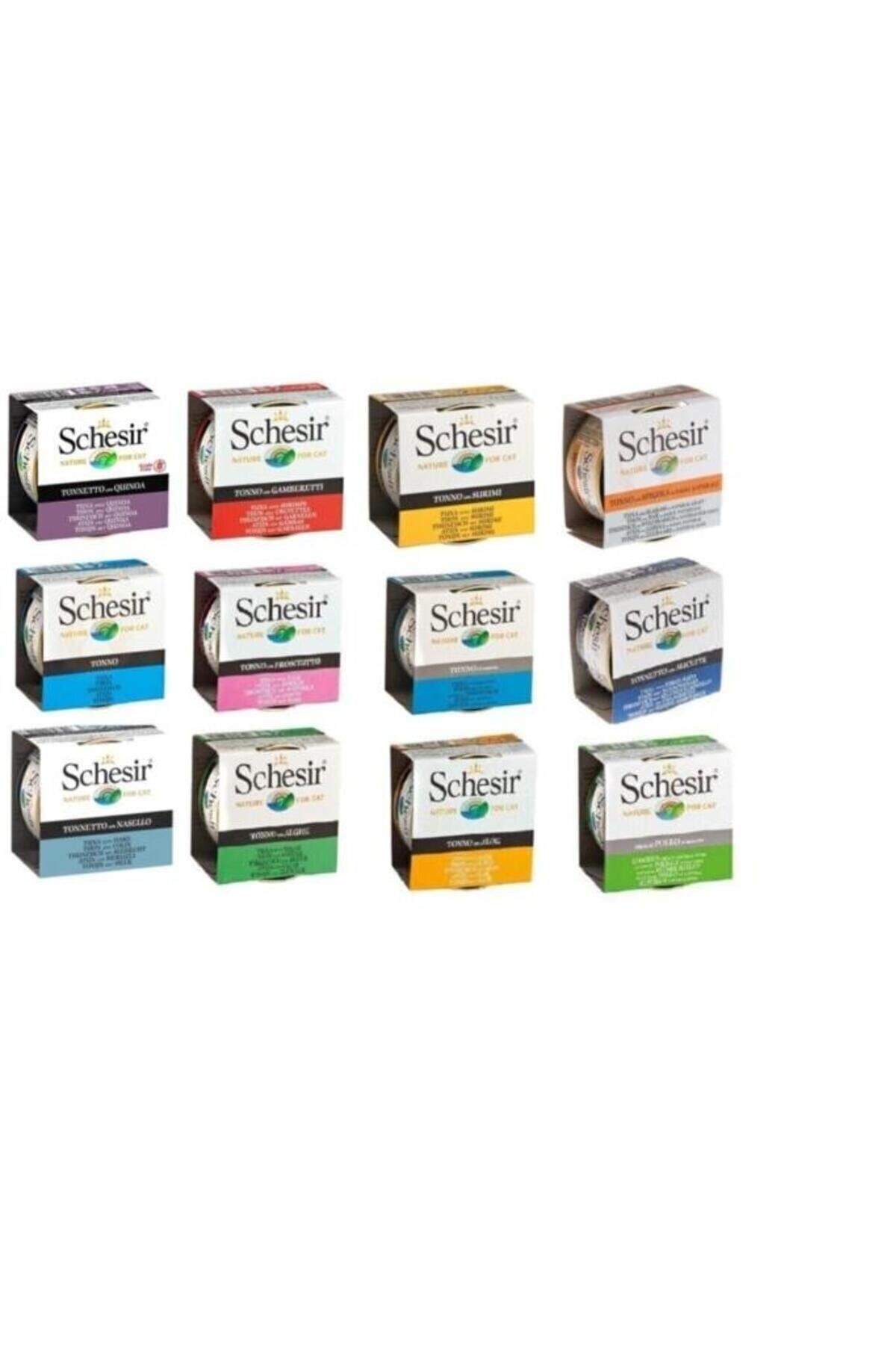 Karışık Konserve Yetişkin Kedi Maması 12 X 85 G