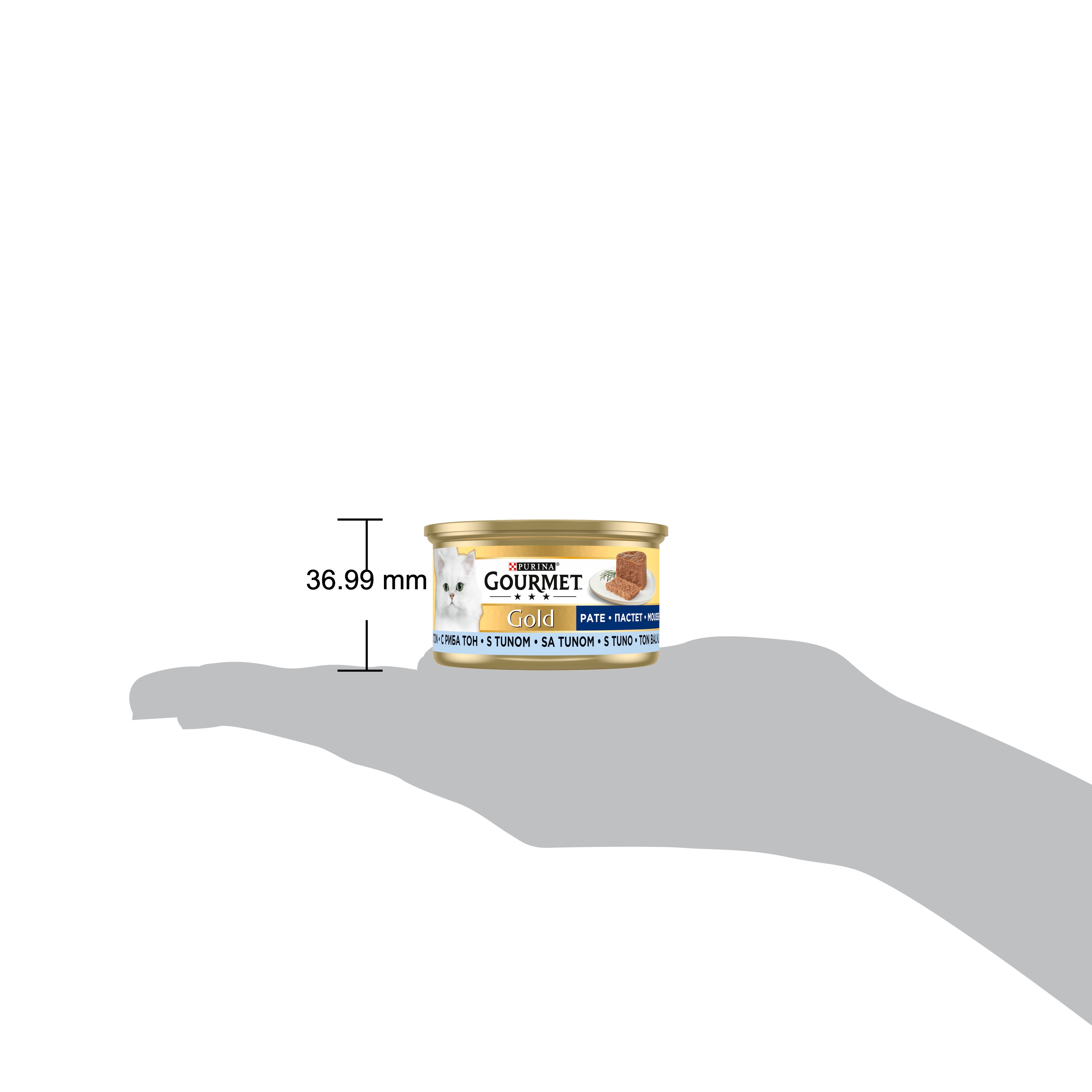 Gourmet Gold Kıyılmış Ton Balıklı Kedi Konservesi 85grx24Ad