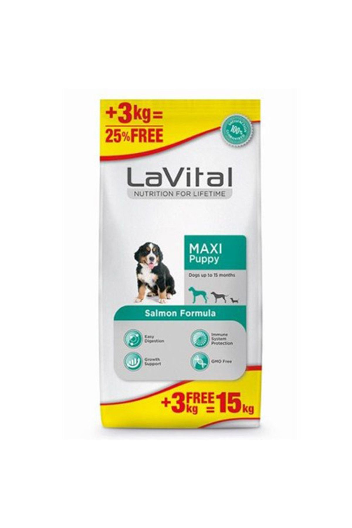 Maxi Somonlu Yavru Köpek Maması 15 Kg