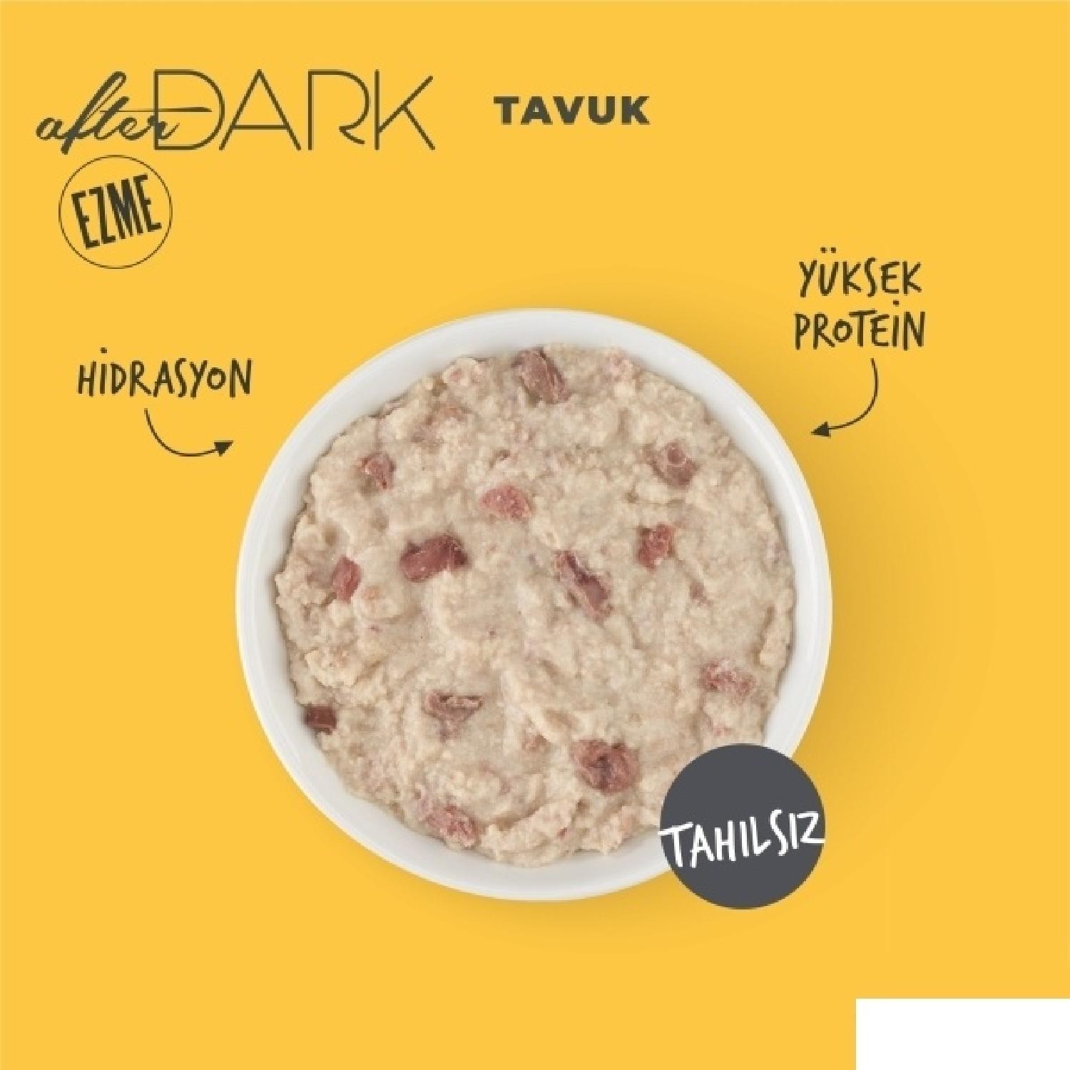Schesir After Dark Tavuk Pate Yetişkin Kedi Konservesi 80g
