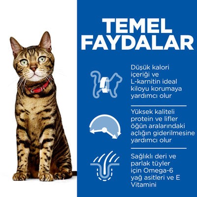 Hill's SP Light Tavuklu Yetişkin Kedi Maması 1.5KG