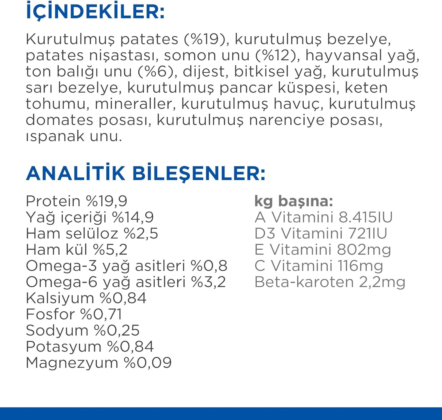 Hill's SP HipoalerjenikTahılsız Somonlu Orta Irk Yetişkin Köpek Maması 12KG