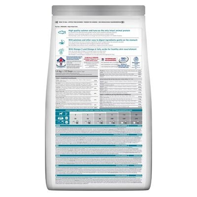 Hill's SP HipoalerjenikTahılsız Somonlu Küçük ve Mini Irk Yetişkin Köpek Maması 1.5KG