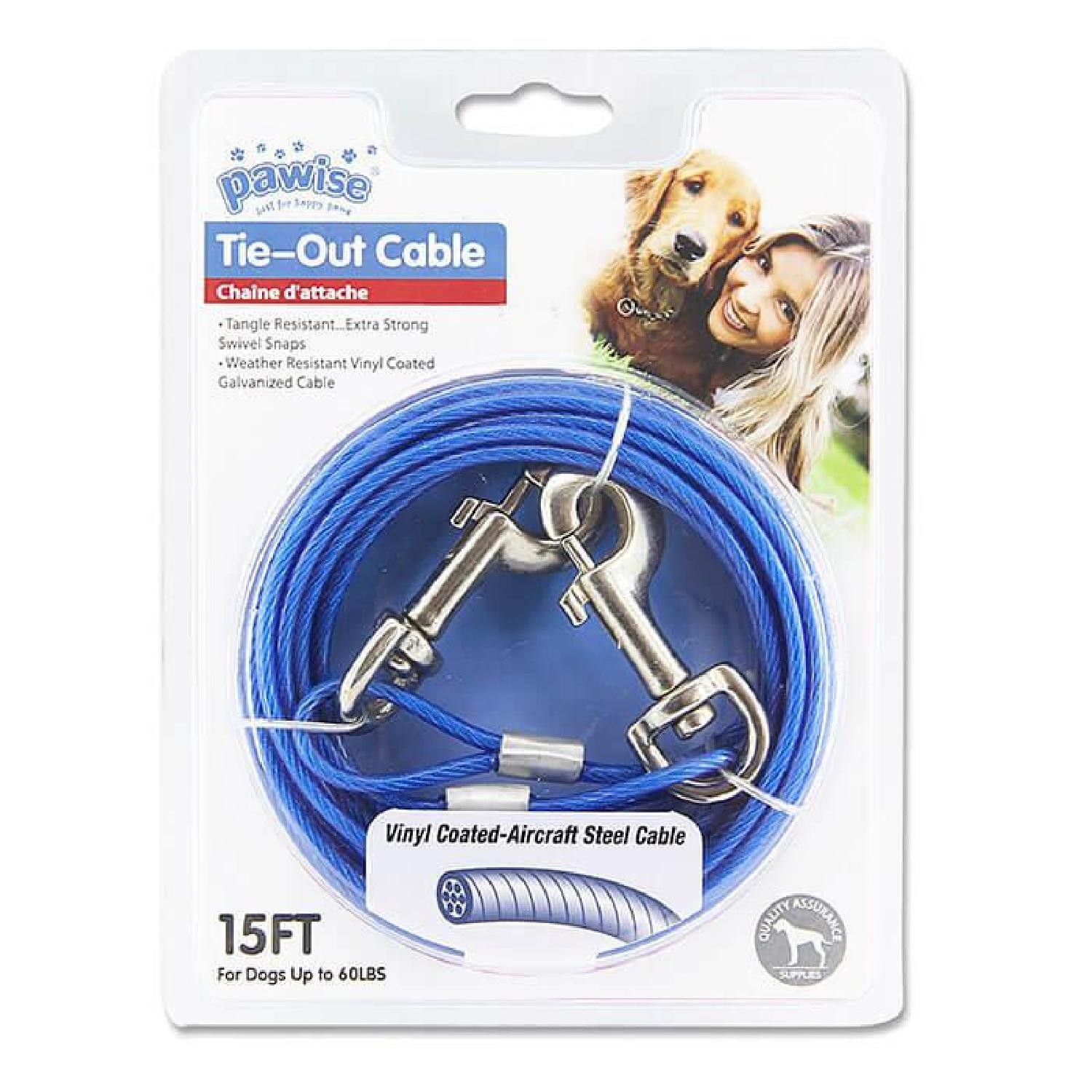 Pawise Köpek Bağlama 4,5M (27Kg Kadar)Kırmızı/Mavi