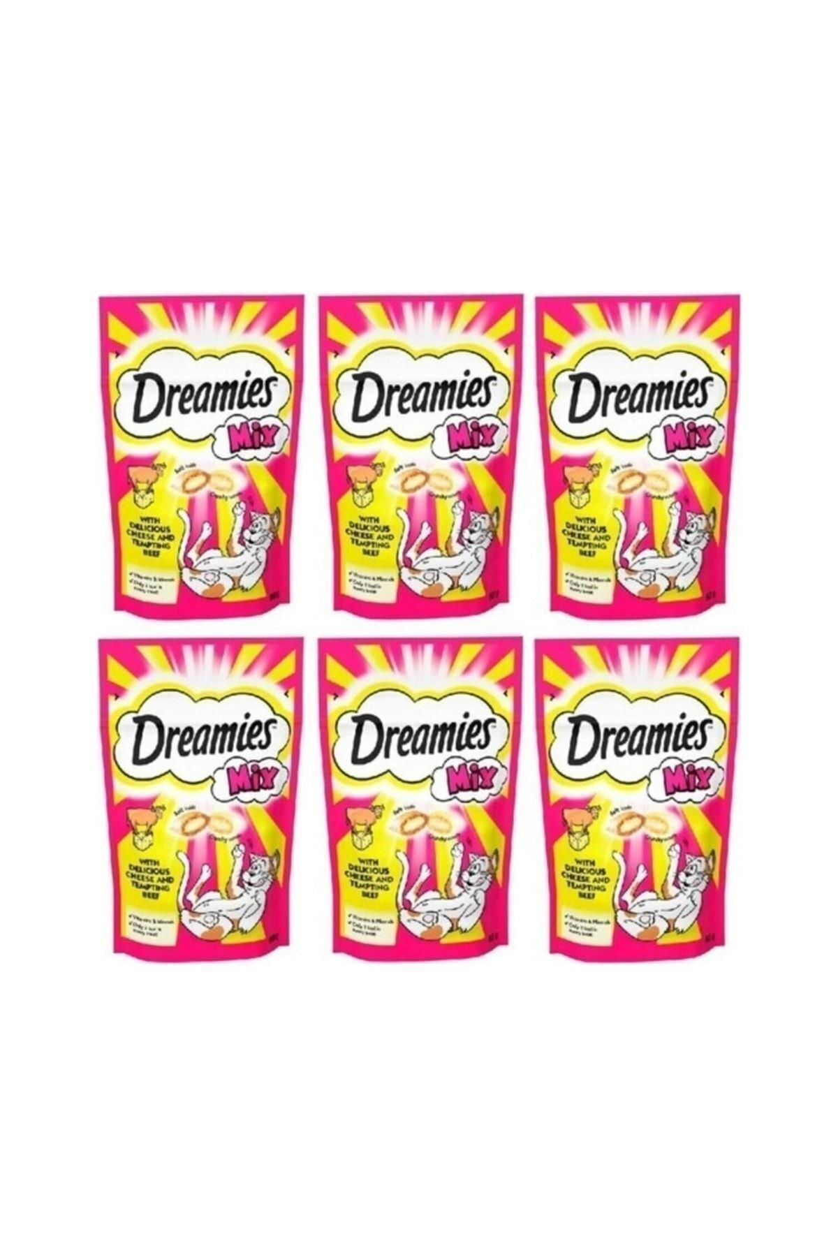 Sığırlı & Peynirli Mix Kedi Ödül Maması 60 G X 6 Adet
