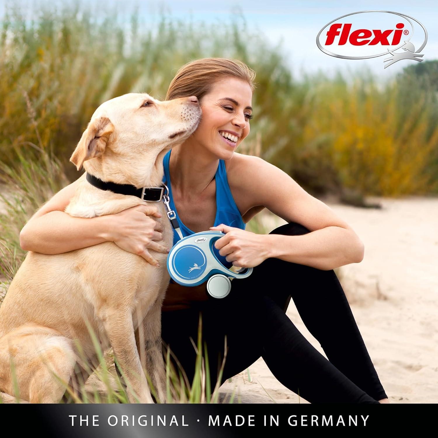 Flexi New Comfort M Beden 5MT Şerit Tasma - Mavi