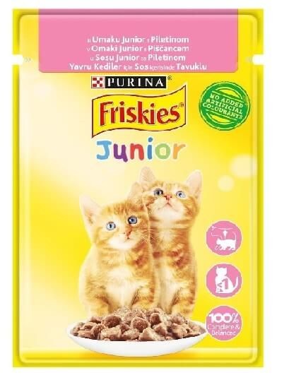 Friskies Tavuklu Yavru Kedi Konservesi 85 Gr 26 Adet