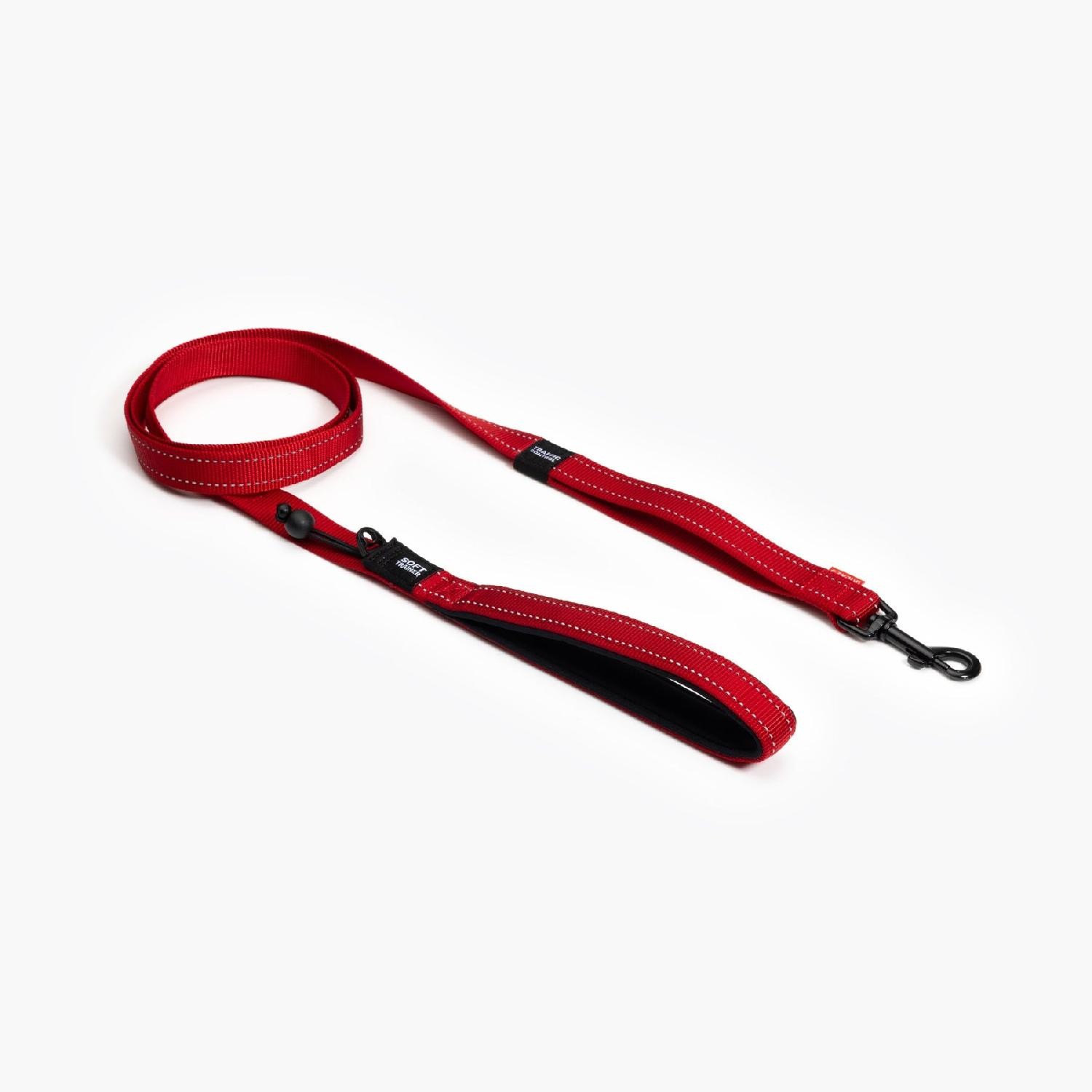 Ezydog Soft Trainer Lite Egitmen Köpek Sevk Kayisi 180 Cm - Kırmızı