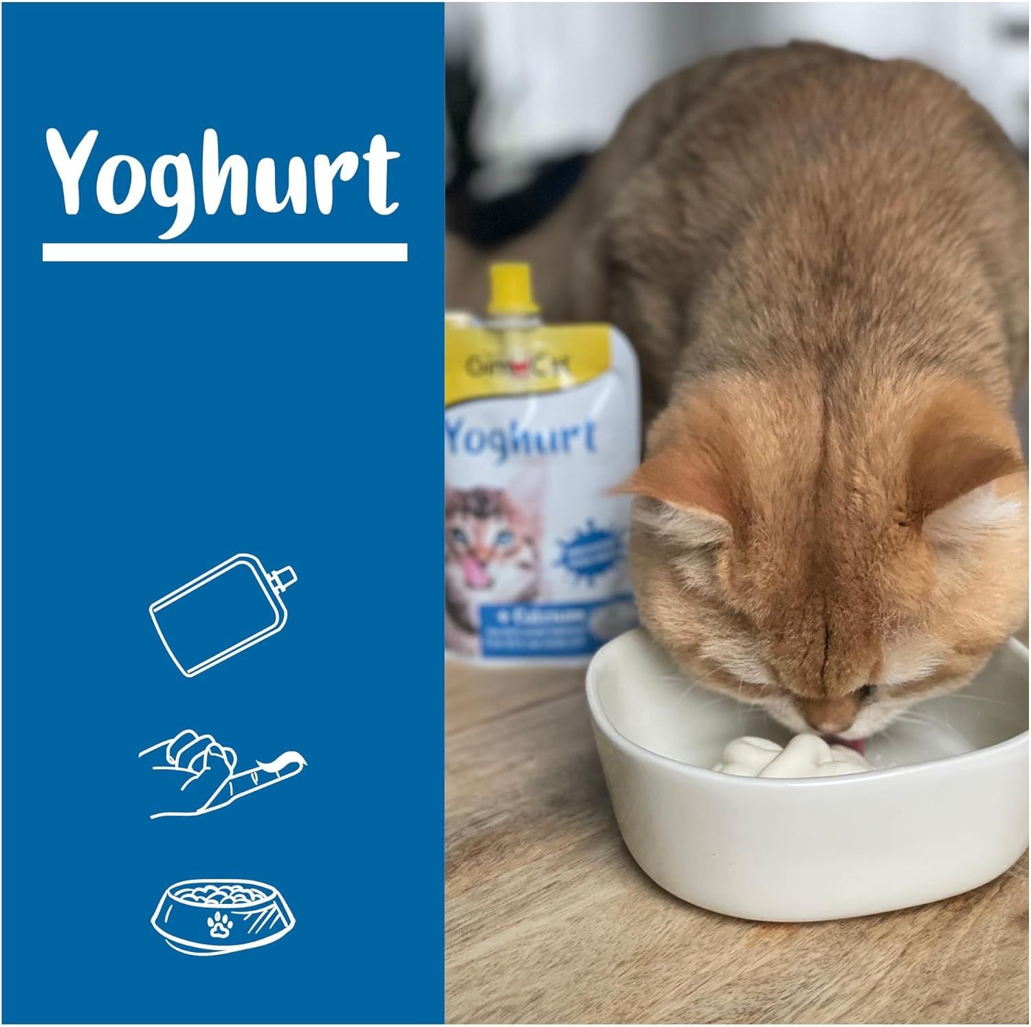 Gimcat Kedi Ödül Yoğurt 150gr