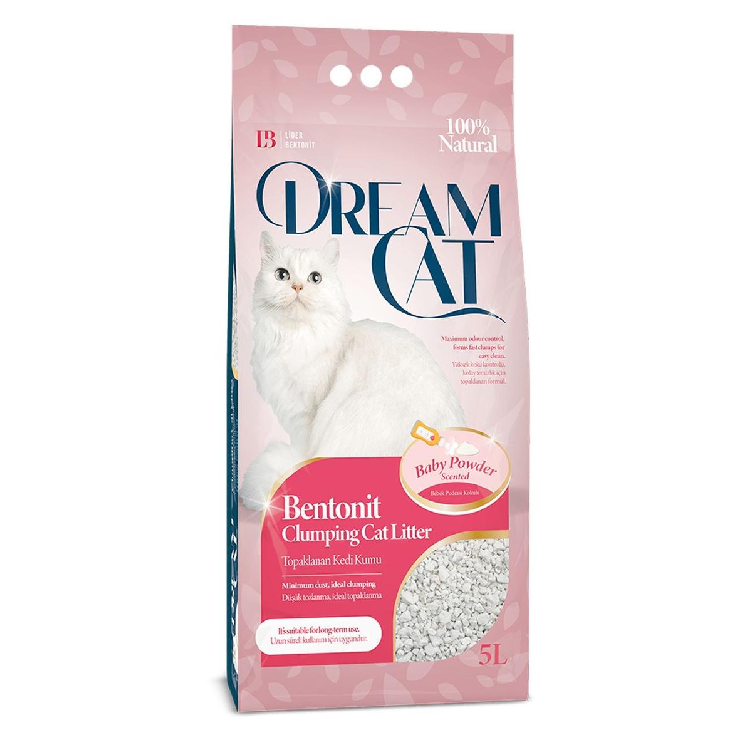 Dream Cat Baby Powder Kedi Kumu 5 Lt.