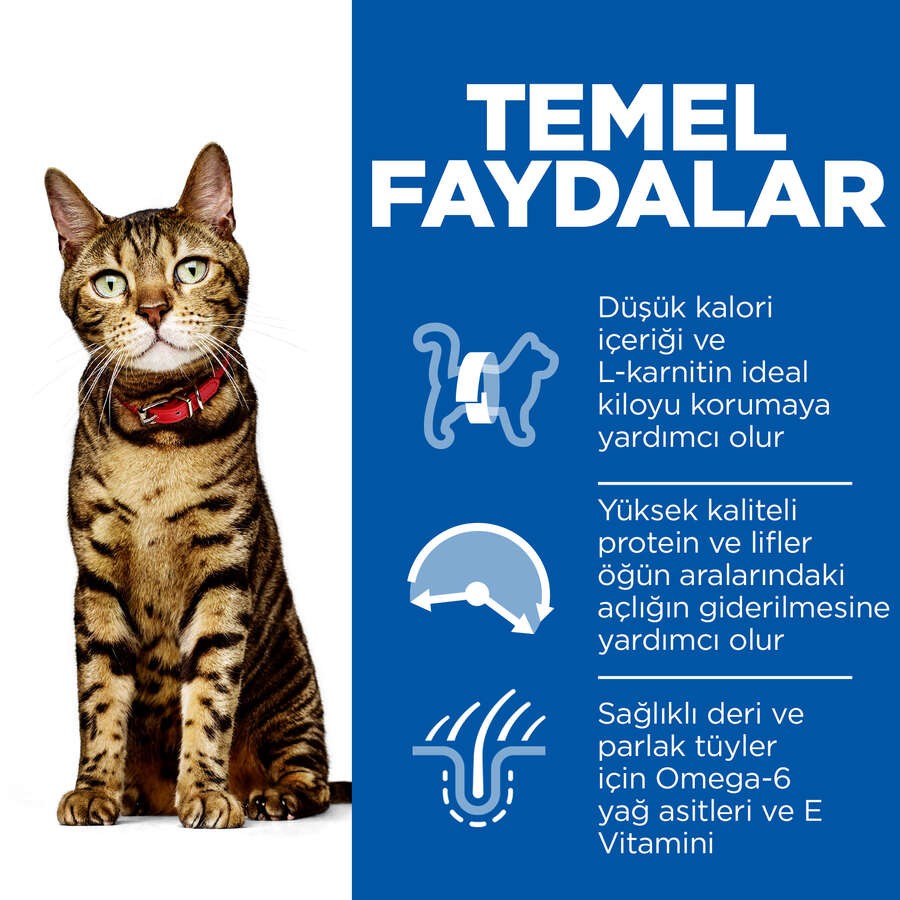Hill's SP Light Tavuklu Yetişkin Kedi Maması 3KG