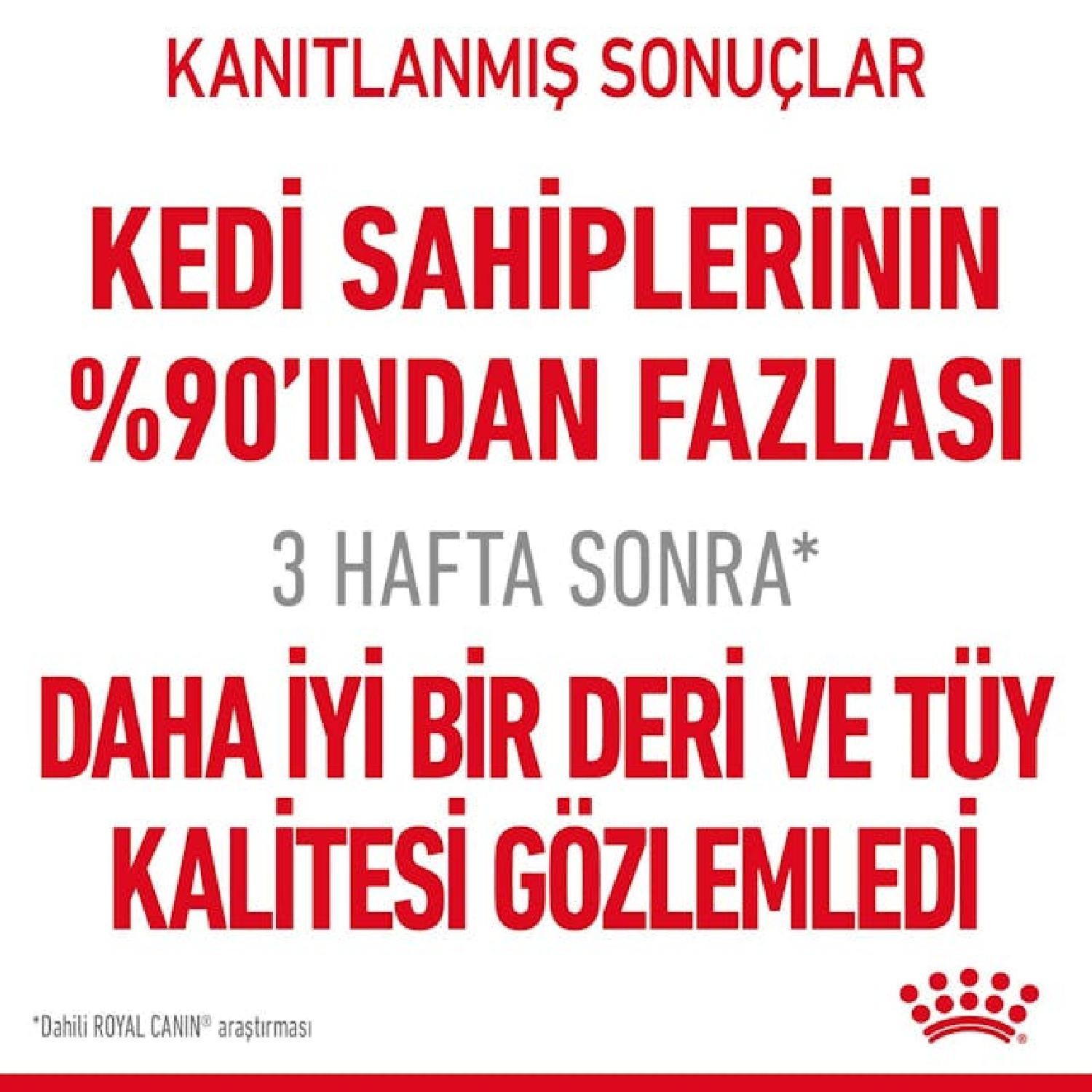 Royal Canin Hair&Skin Tüy ve Deri Sağlığı için Kuru Kedi Maması 2kg