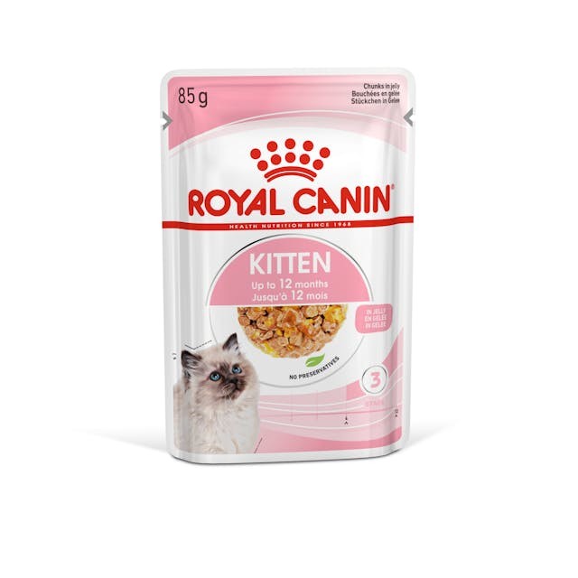 Royal Canin Yavru Kediler için Jöle İçerisnde Yaş Kedi Maması 85gx12Ad