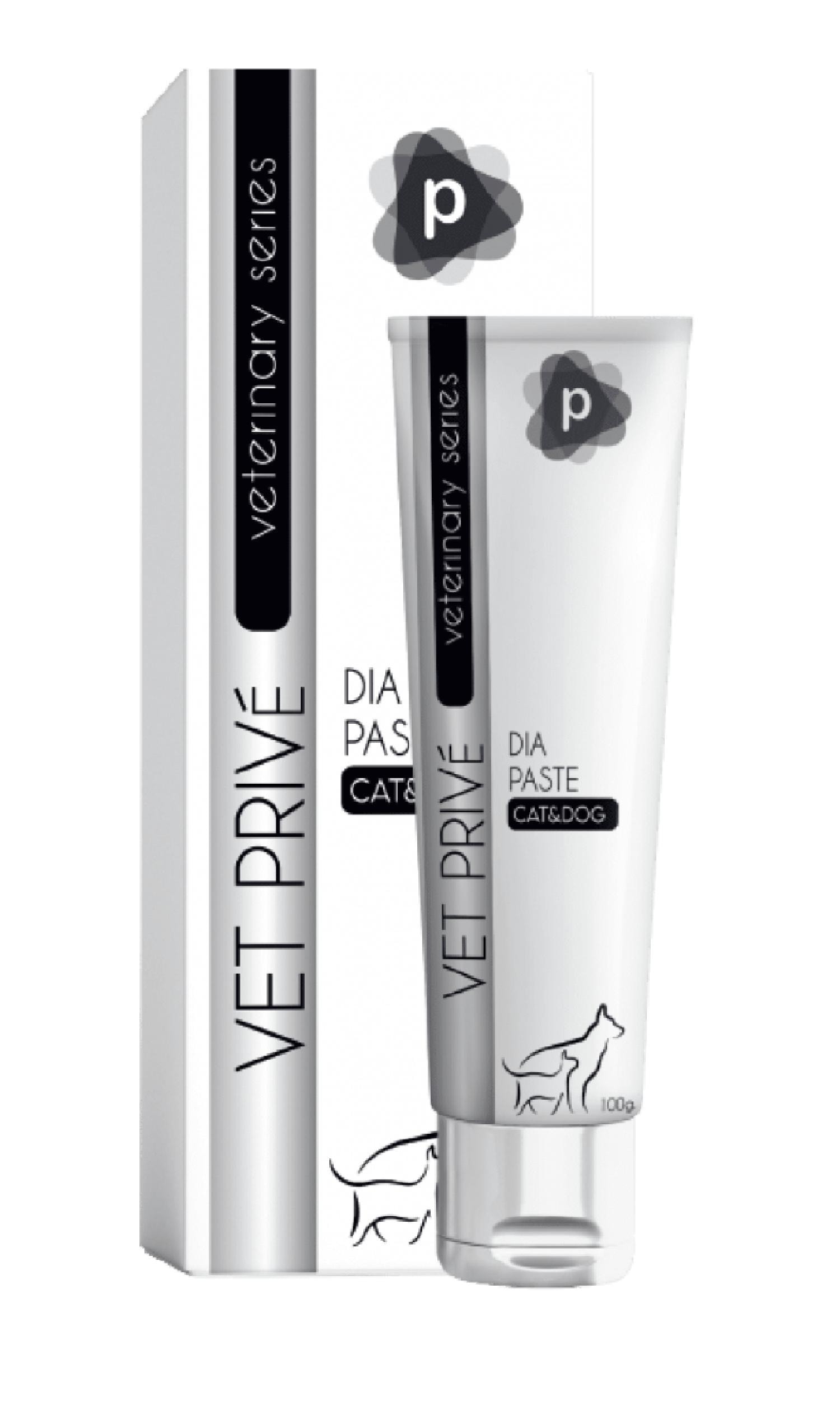 Vet Prive Dia Paste / Sindirim Sistemi Desteği Pasta 100 Gr