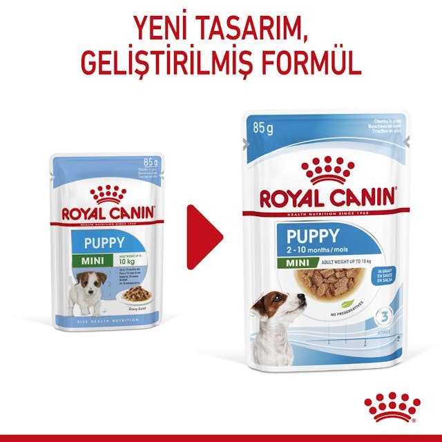 Royal Canin Küçük Irklar için Yavru Yaş Köpek Maması 85g