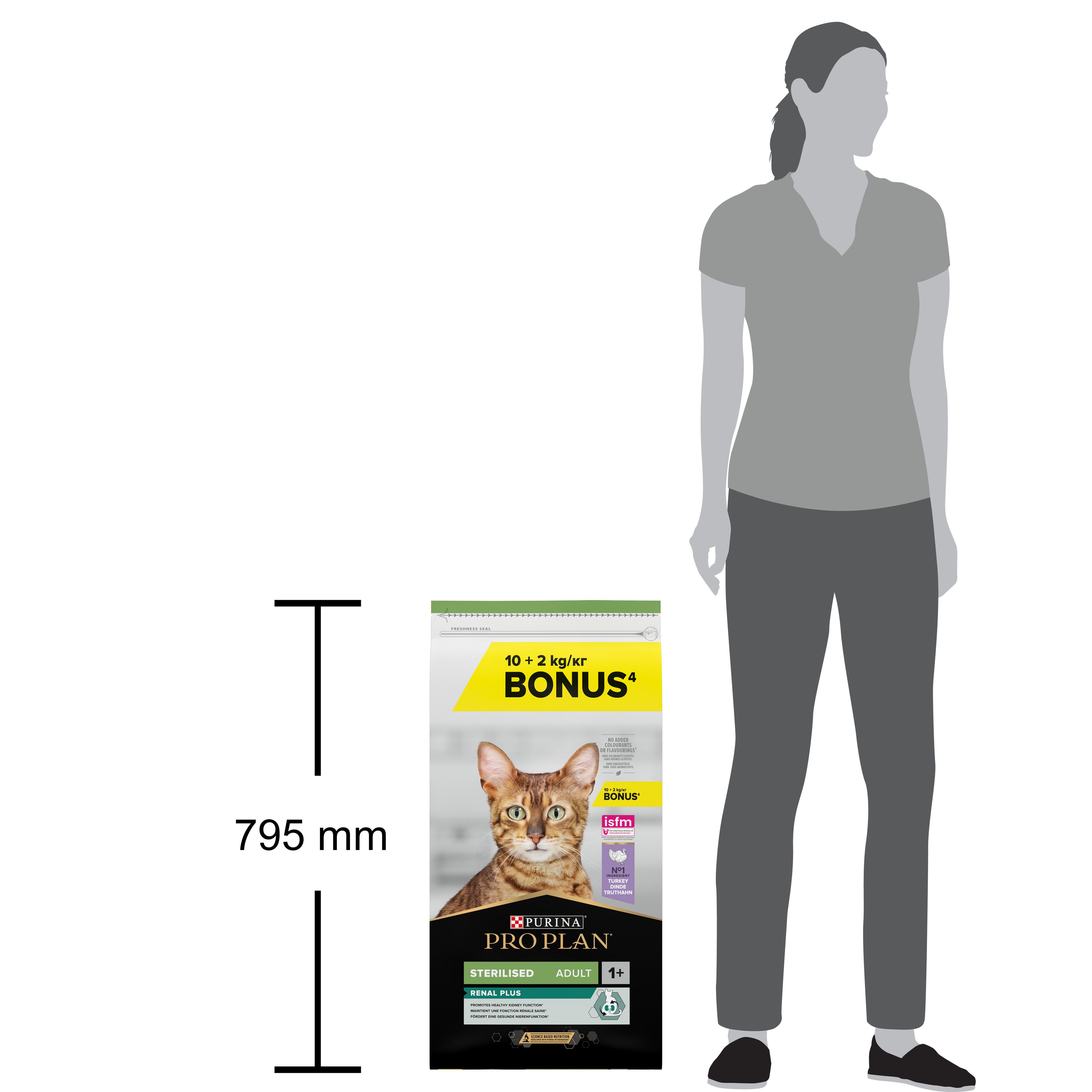 Proplan Steril Hindili Kısırlaştırılmış Kuru Kedi Maması 10+2 Kg