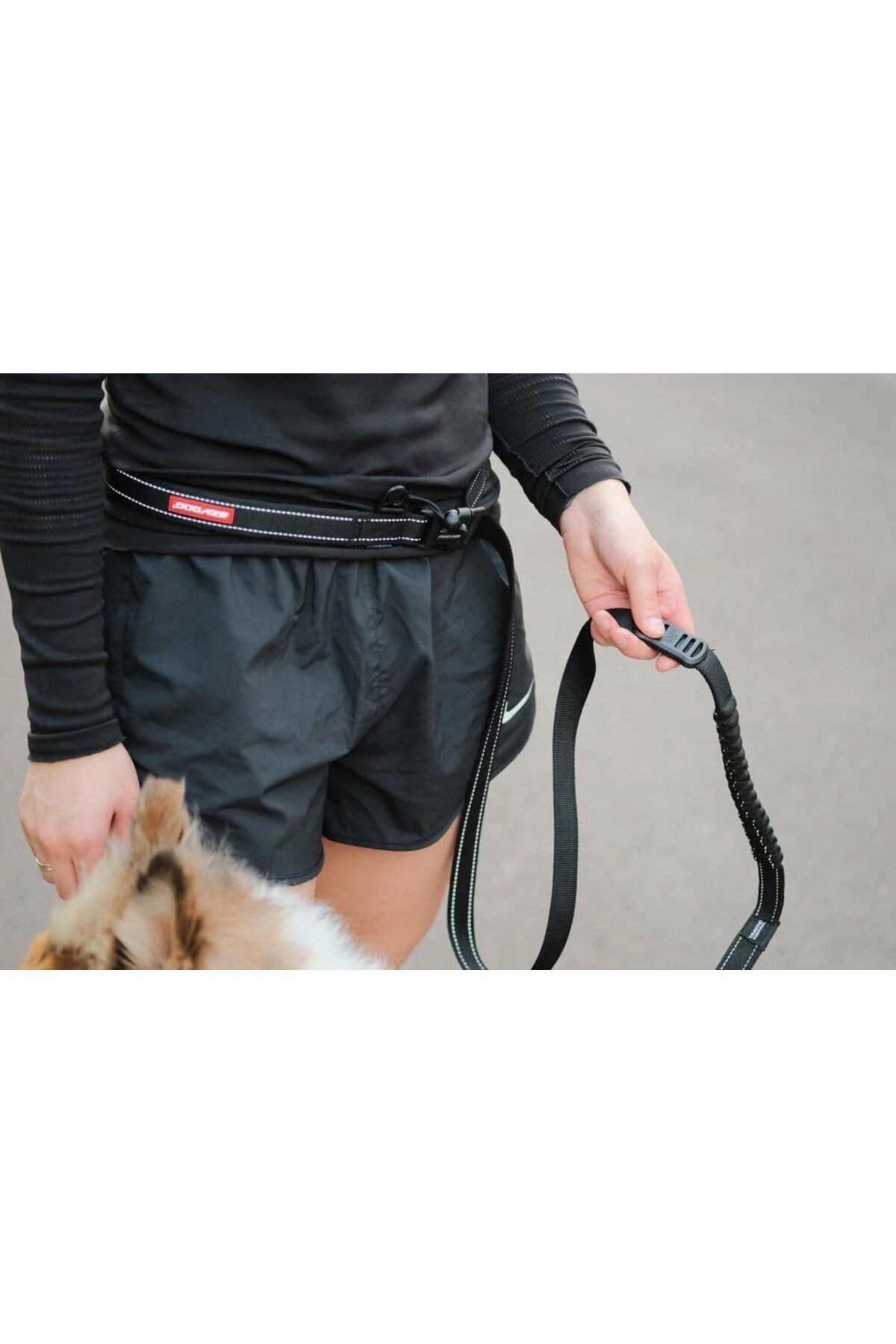 Road Runner Leash - Siyah