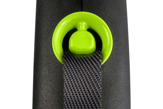Flexi Black Design S Beden Yeşil 5MT Şerit Tasma