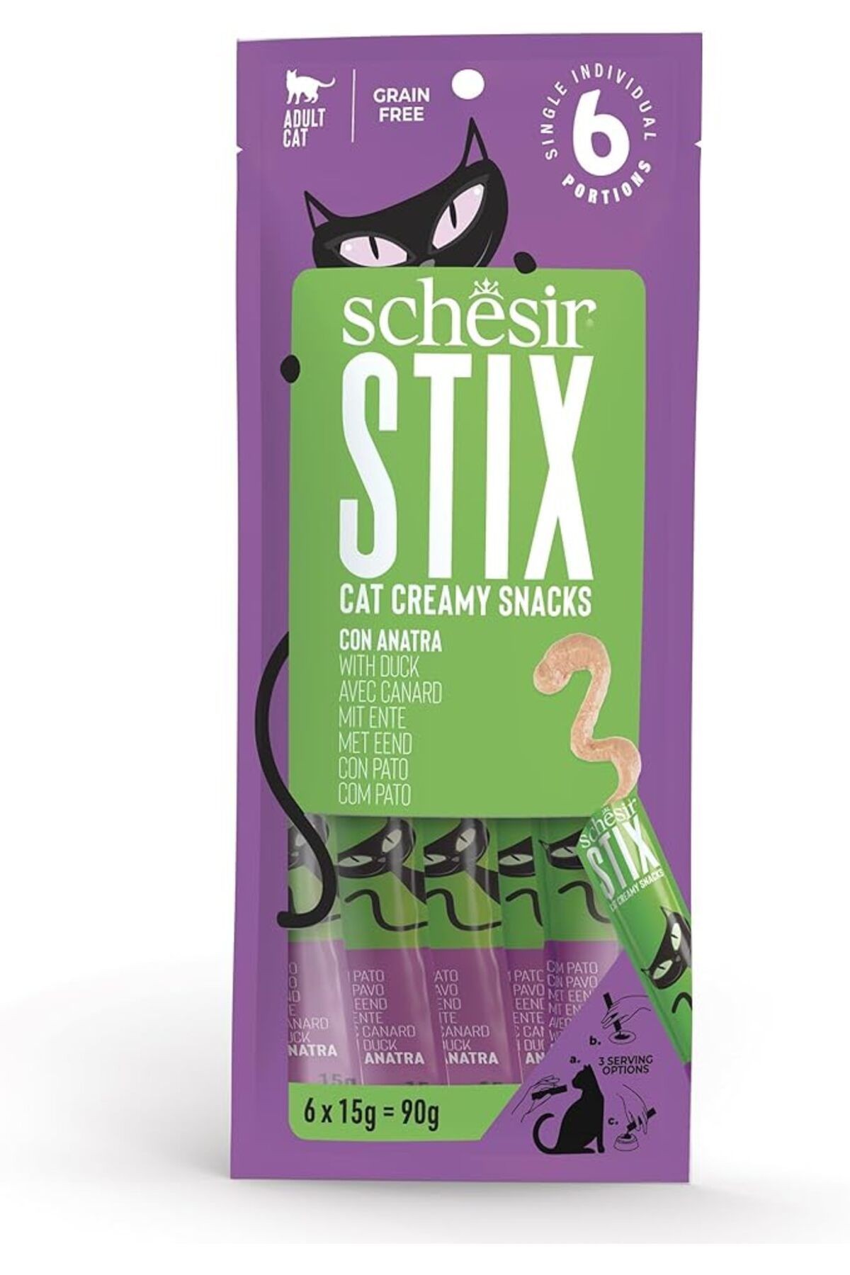 Stix Ördekli Krem Ödül Maması 6x15g
