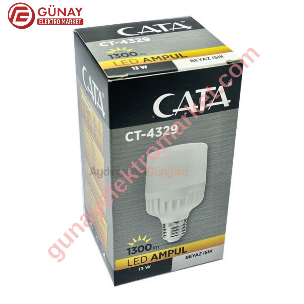 Ct-4329 9W Şarjlı Led Ampul