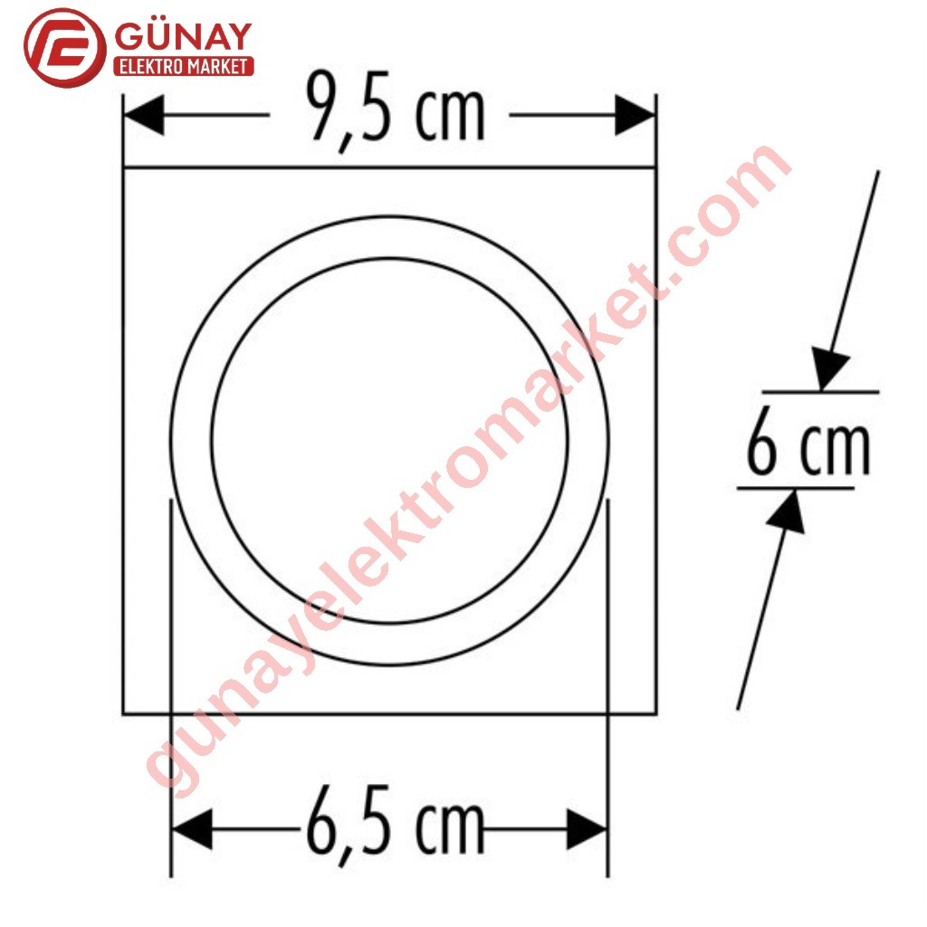 Ct-4688 120W Mars Yüksek Tavan Armatürü