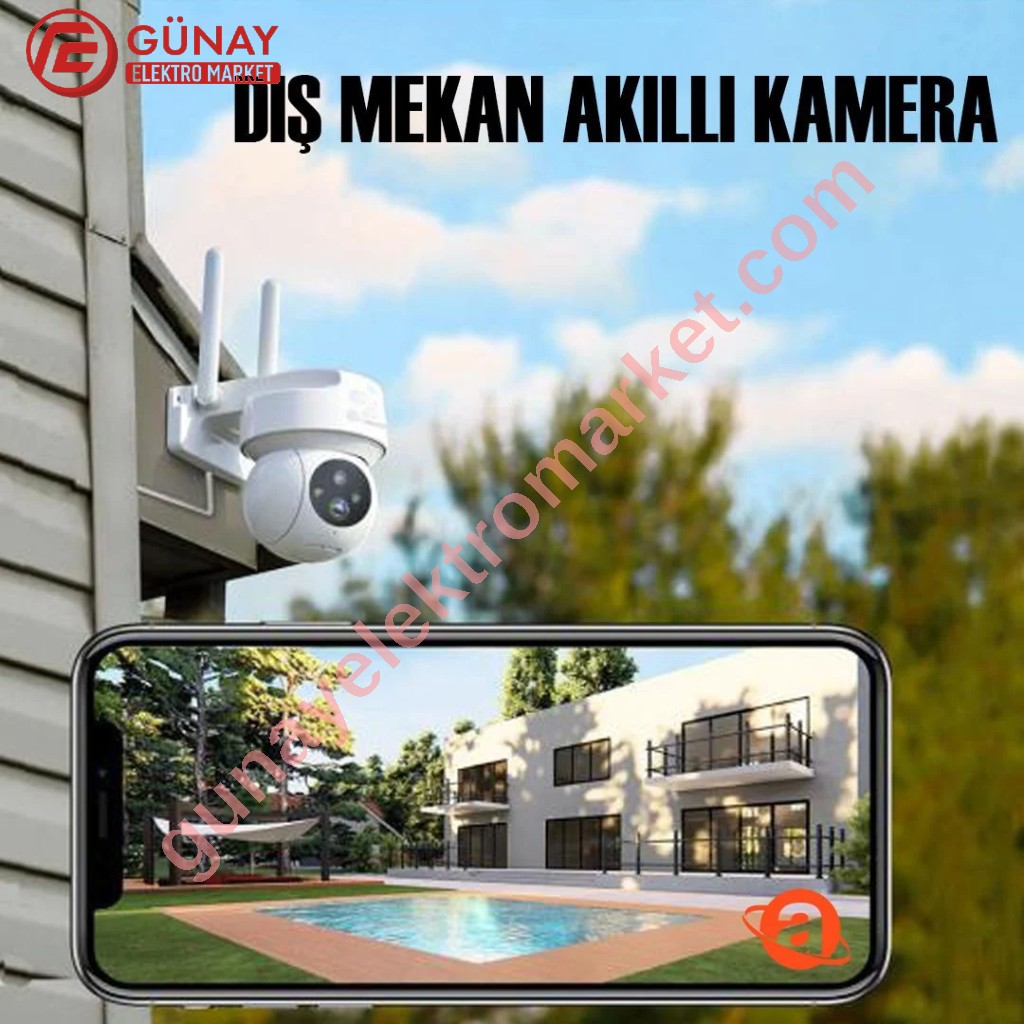 Ct-4051 Akıllı Dış Mekan Kamera