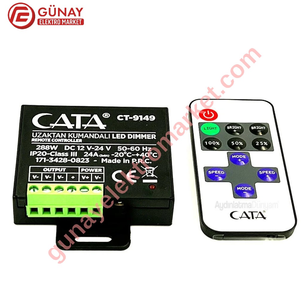 Ct-9149 288W Dimmer Kumanda