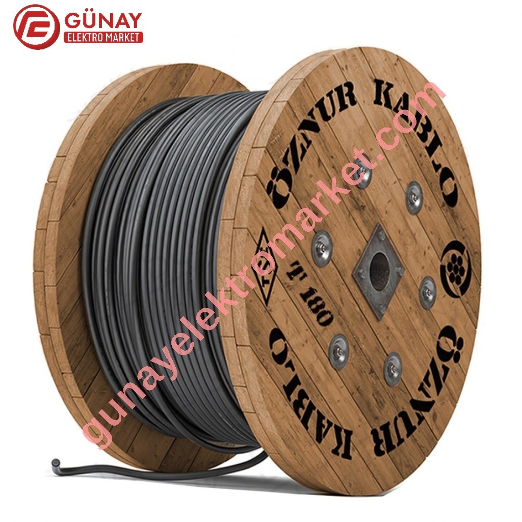 Öznur Kablo 1x50 mm² N2XH-HF Yanmaz Yeraltı Kablosu